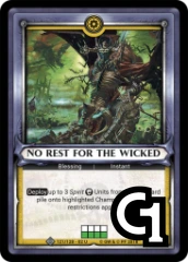 No Rest for the Wicked - Foil